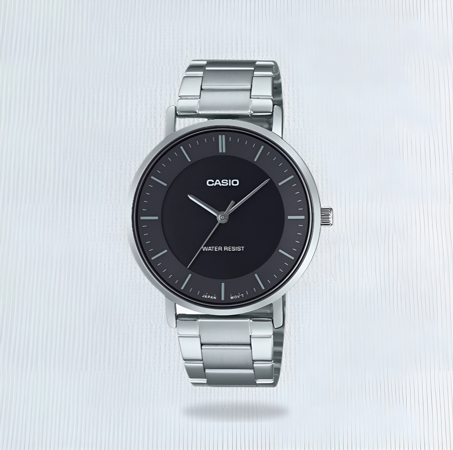 Casio Analogue S/Steel Grey Dial
