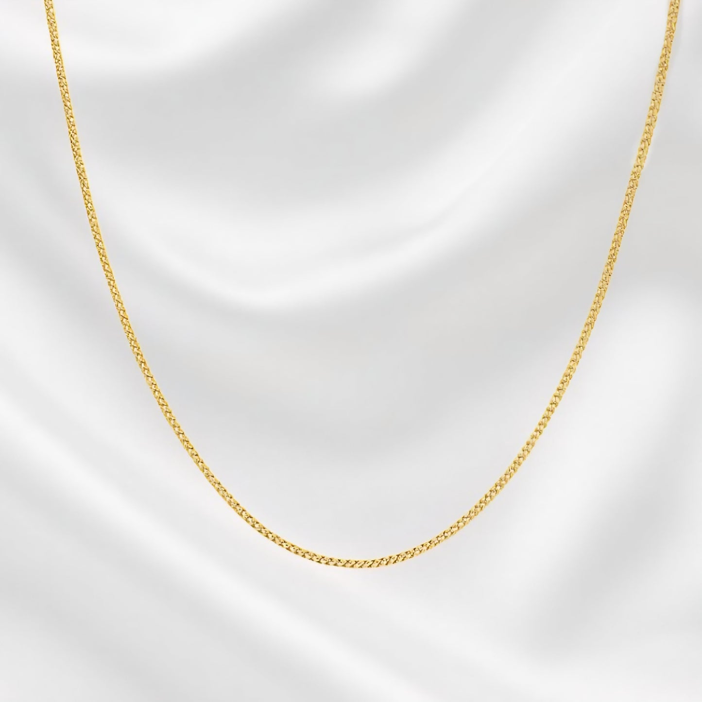 9ct yellow gold curb chain