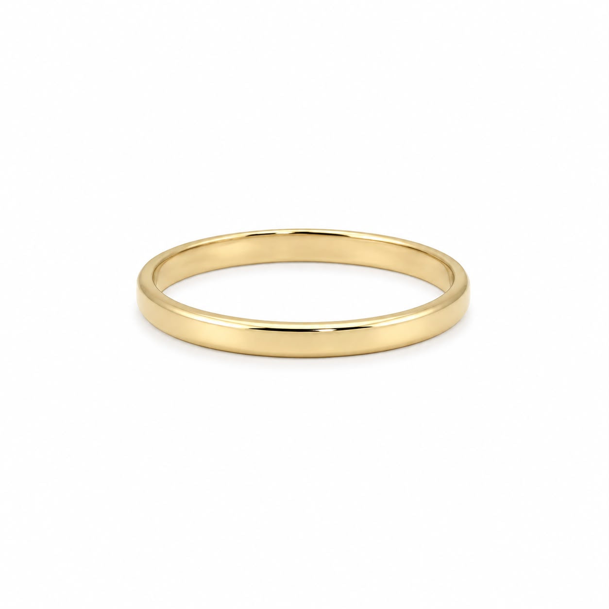 9CT YELLOW GOLD WEDDING BAND