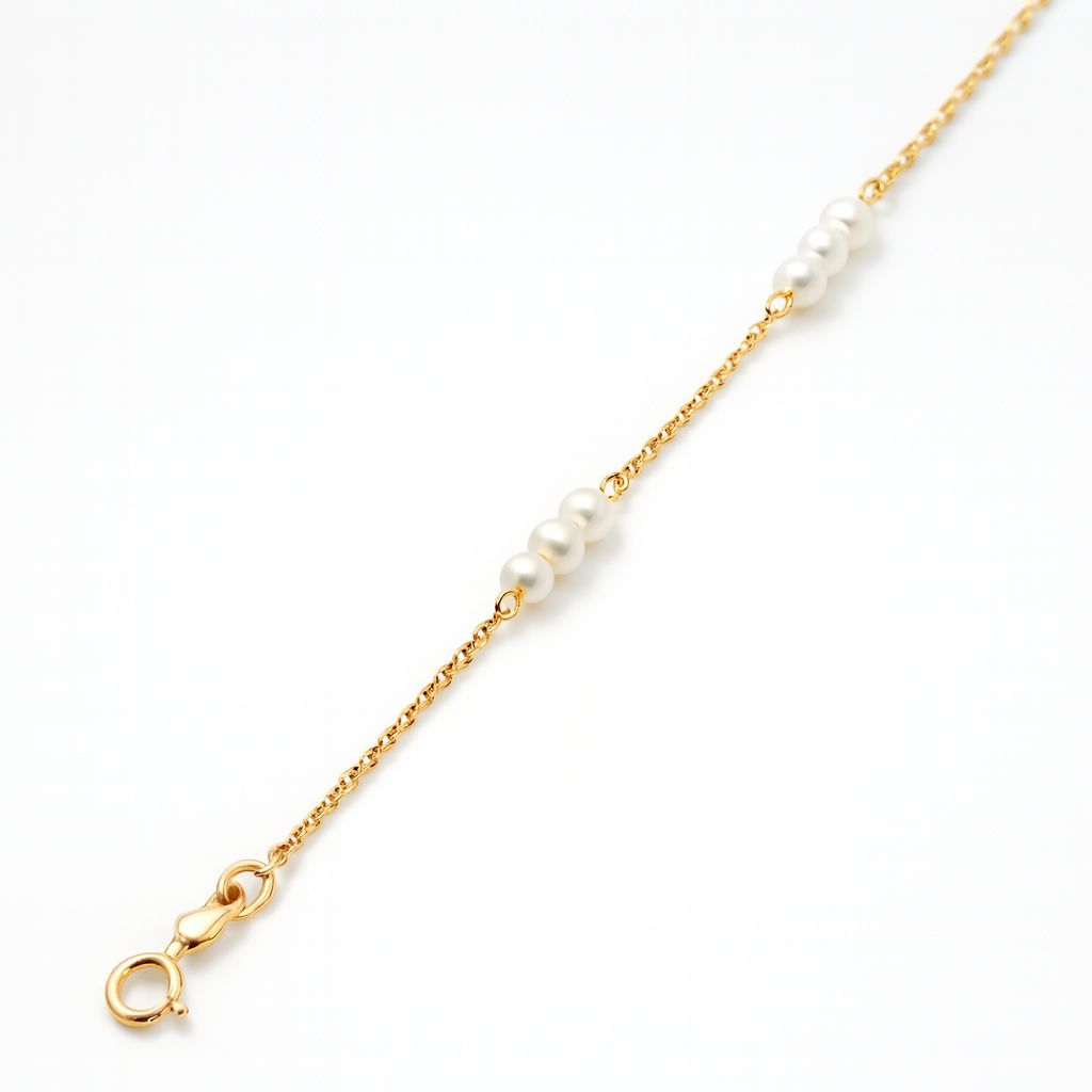 9ct yellow gold belcher bracelet