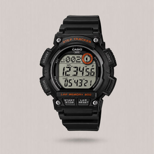 CASIO WATCH G-SHOCK BLK STRAP DIGITAL WS-2100H-1AVDF