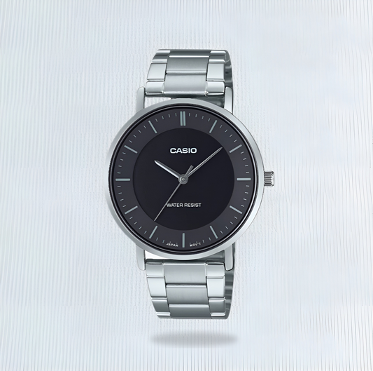 Casio Analogue S/Steel Grey Dial