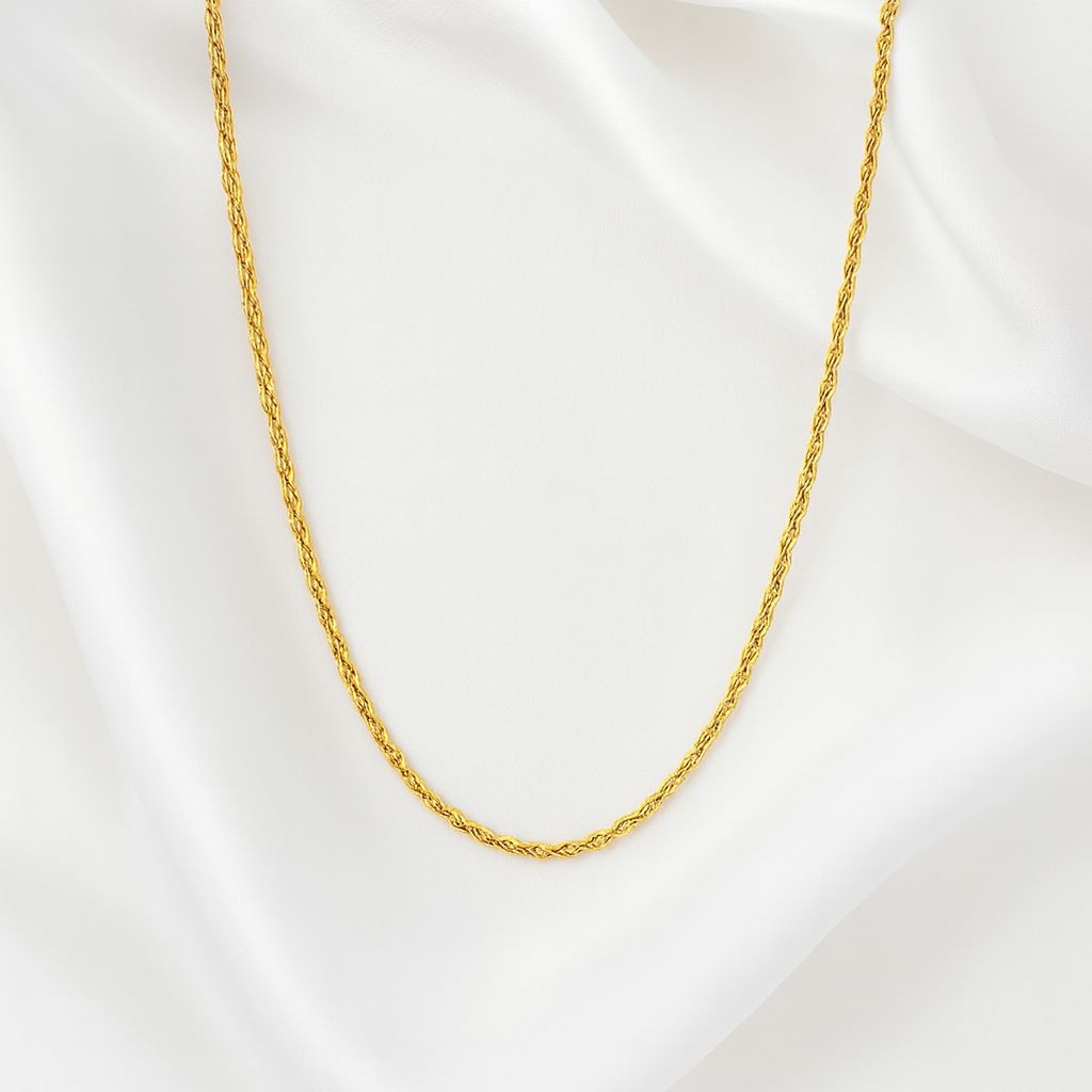 9ct yellow gold rope chain