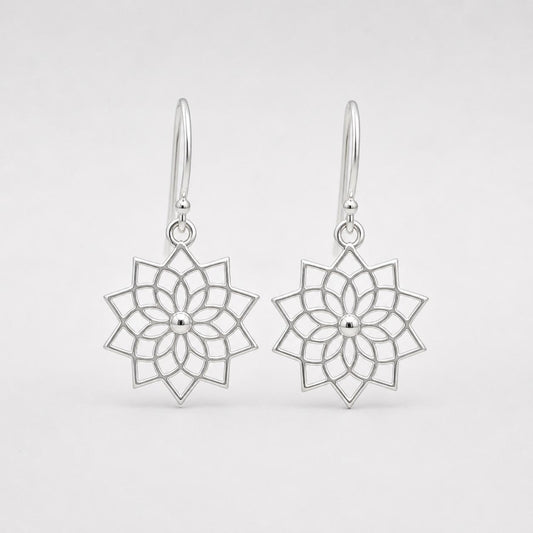 SILVER FILGREE EARRINGS
