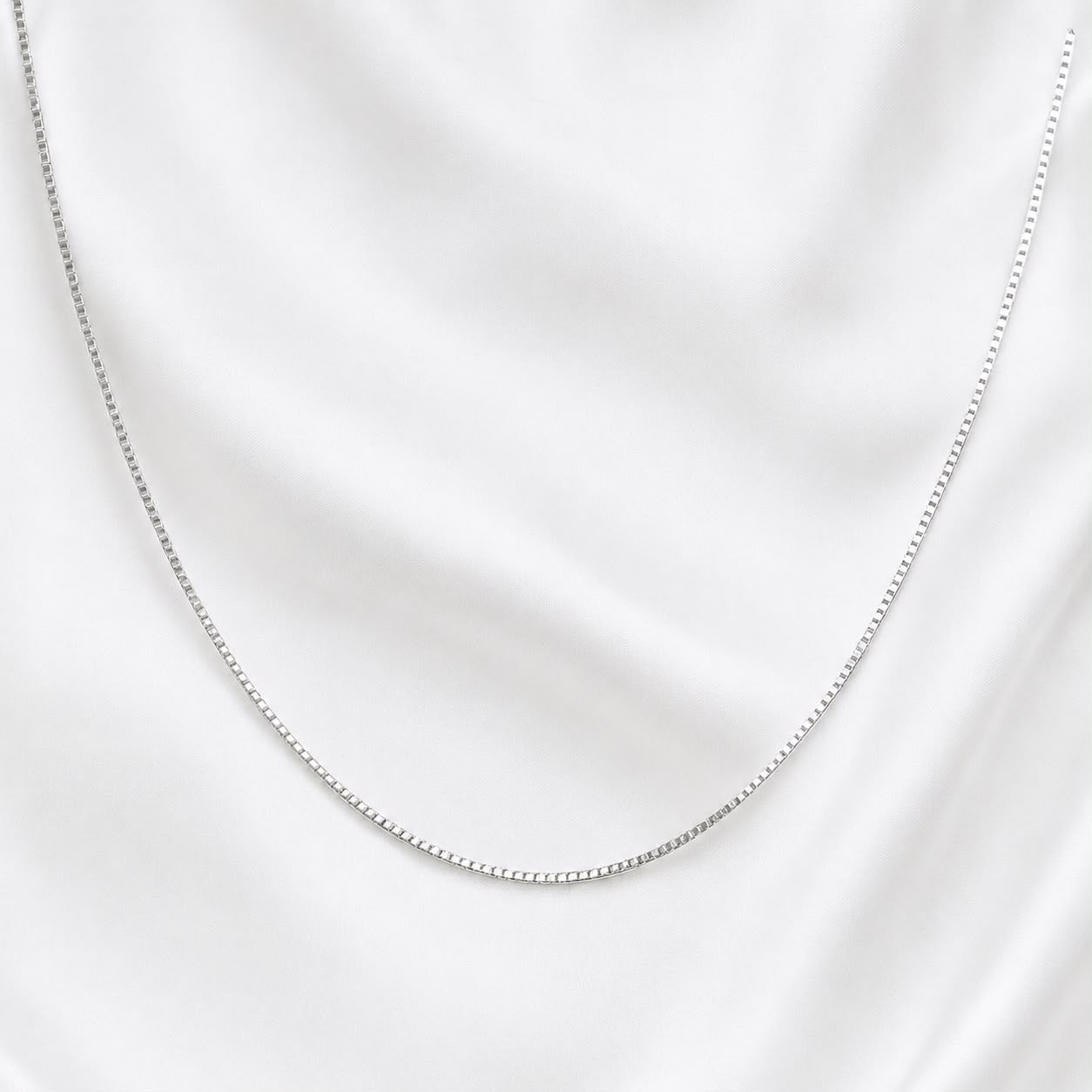 SILVER 4C BOX CHAIN