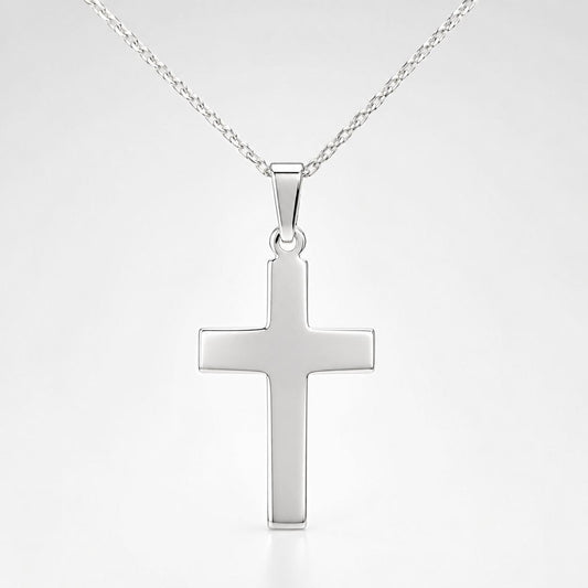 SILVER CROSS PENDANT