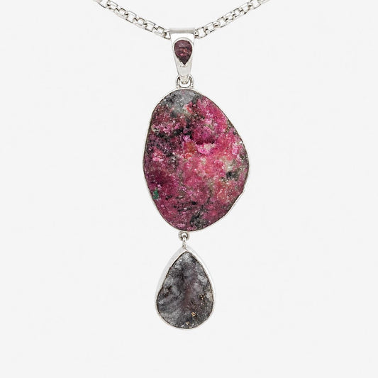 SILVER CALCOPYRITE PENDANT