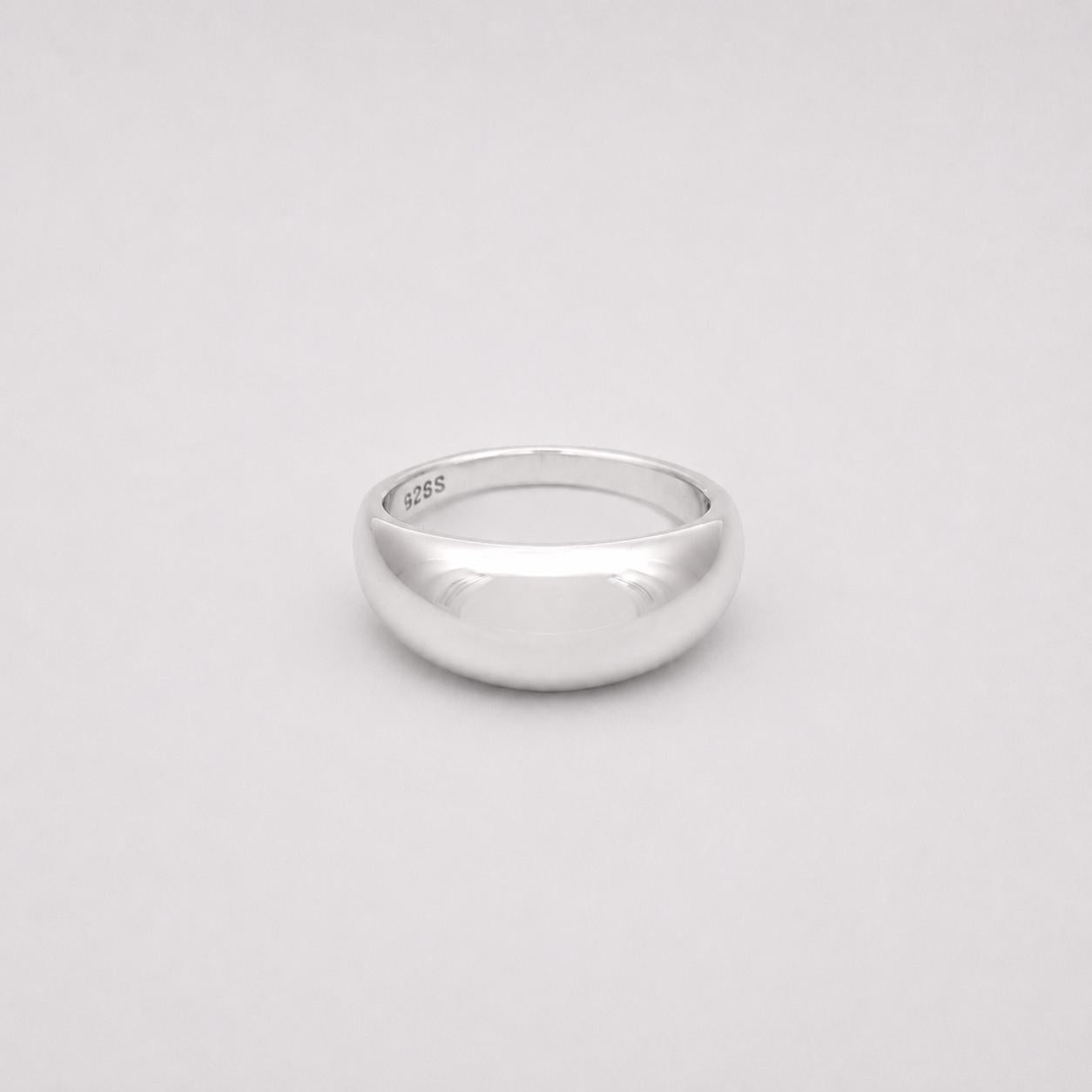 SILVER DRESS RING