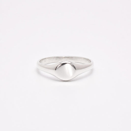 SILVER SIGNET RING